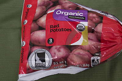 Organic Red Potatoes